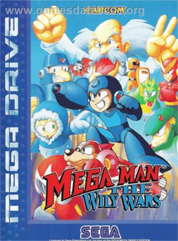 Cover Megaman - The Wily Wars for Genesis - Mega Drive